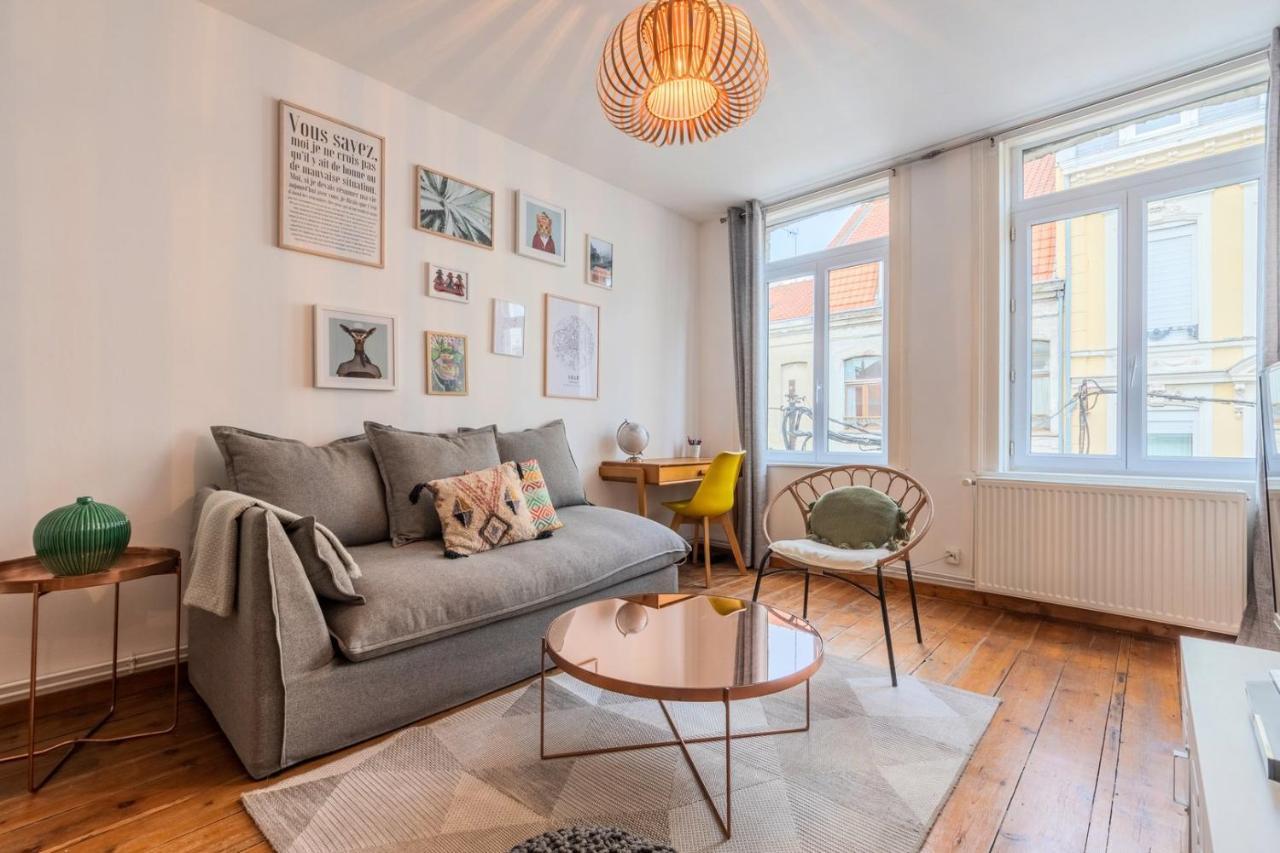 Charmant Appartement Une Chambre - Hypercentre ! Lille Dış mekan fotoğraf