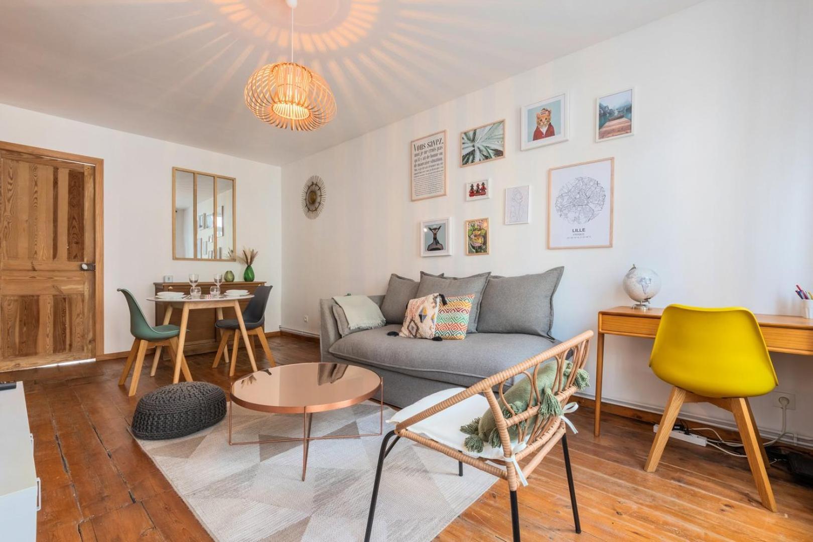 Charmant Appartement Une Chambre - Hypercentre ! Lille Dış mekan fotoğraf
